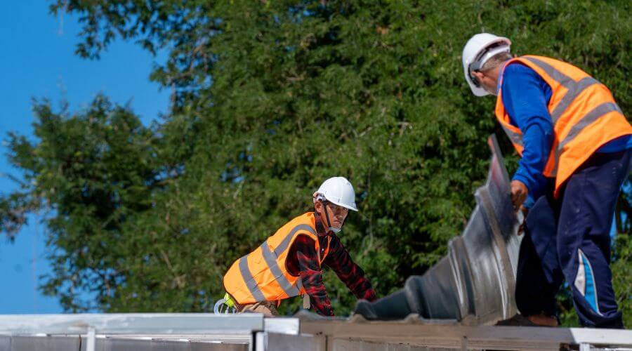 Professional metal roof installation in Randolph, VT